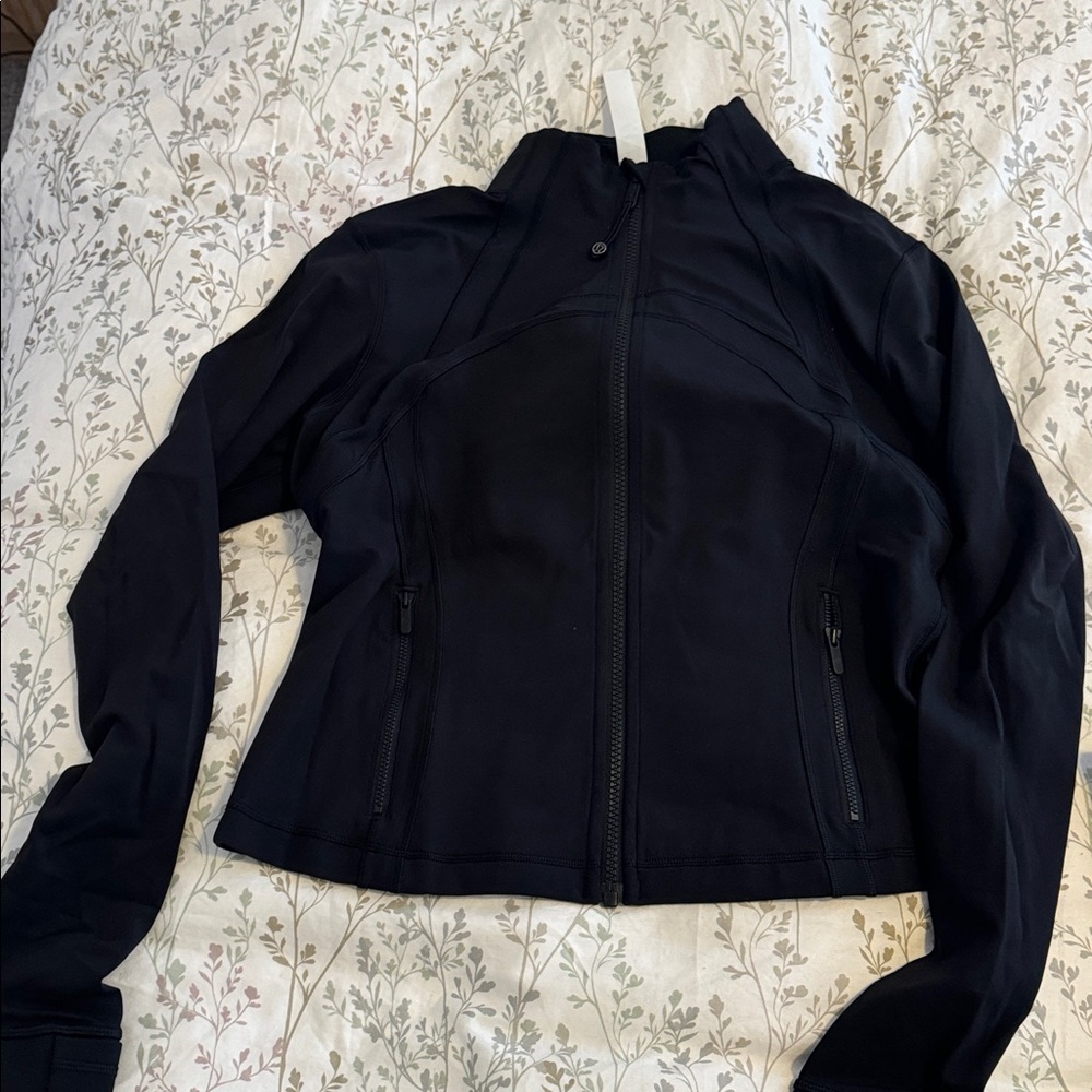 Lululemon Athletica Black Zip-Up Jacket